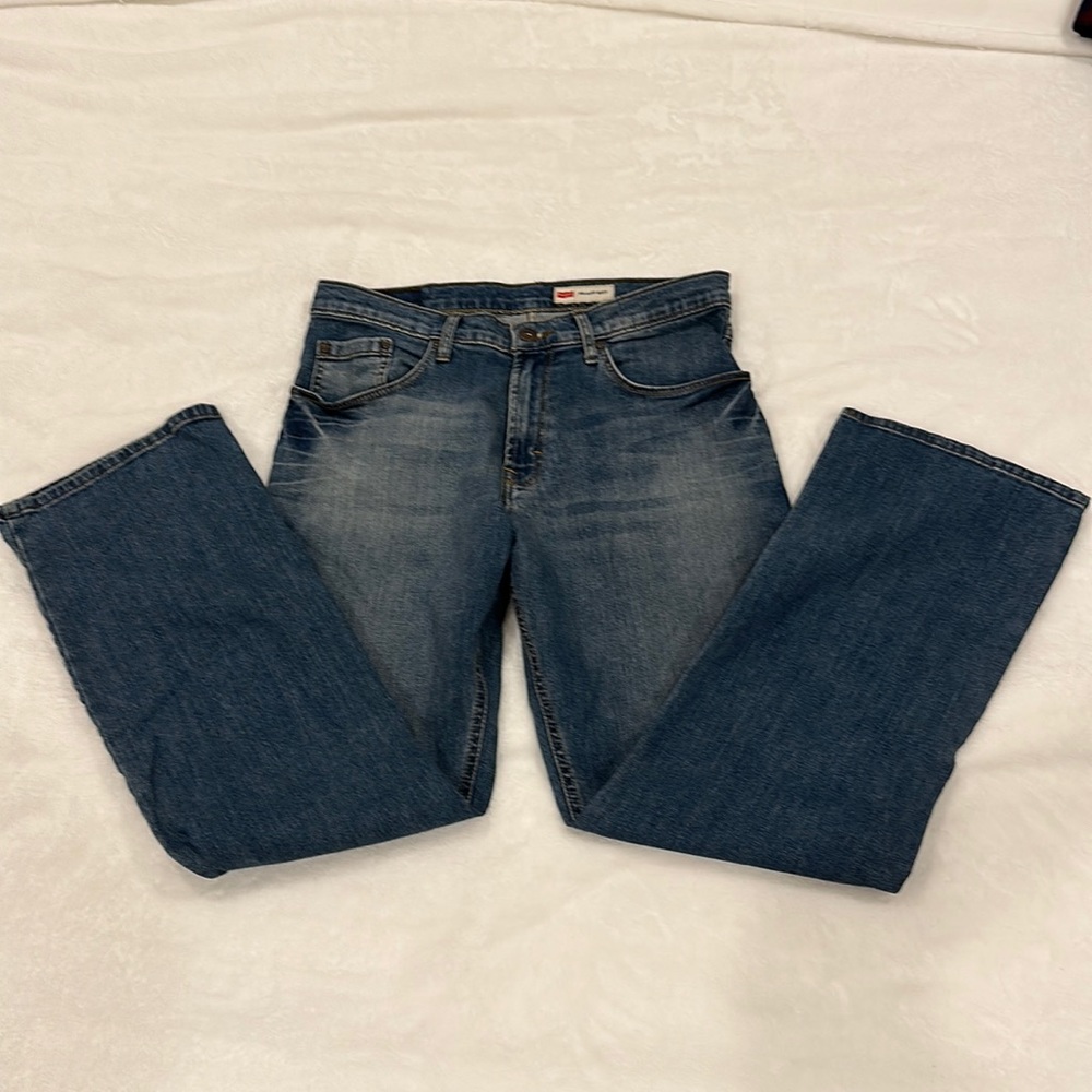 Wrangler blue jeans